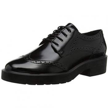Geox D Kenly D, Zapatos de Cordones Brogue para Mujer,