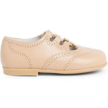 Zapato inglés de piel para bebé niño Pisamonas