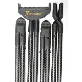 Ultimate Carbon Shooting Stick with 4 Supports