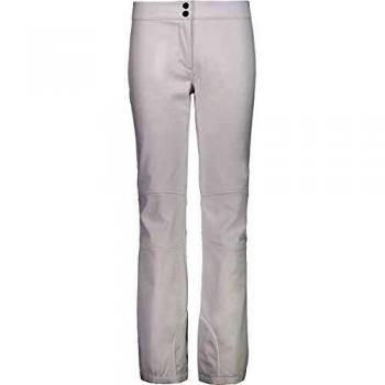 CMP Pantaloni Softshell Regolabili Pantalón, Mujer, Color Blanco, 40