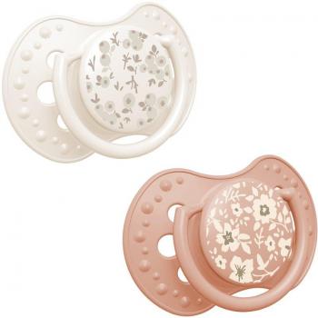 LOVI BLOSSOM 6-18m Pacifier for Girls - 2 Pack