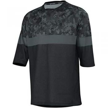 Maillot Carve Air Negro/Camo Manga 3/4 para Hombre iXS