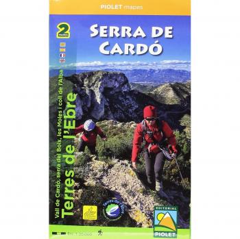 Serra de Cardó 1:20.000 - Editorial Piolet