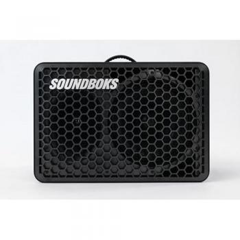 Soundboks Go - Altavoz Bluetooth Portátil Negro, 40h de Batería, USB-C, Resistente al Agua IP65
