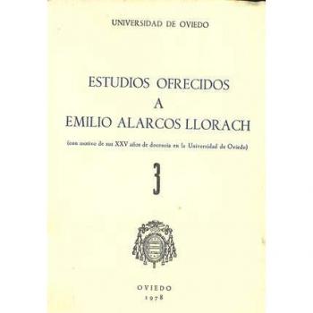 Estudios ofrecidos a Emilio Alarcos Llorach Tomo III