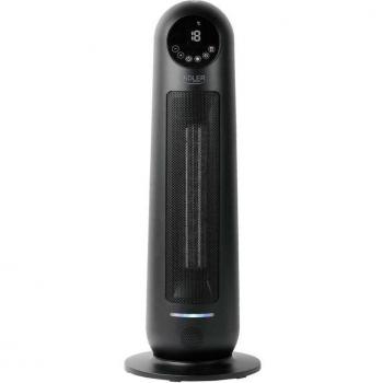 Calefactor Cerámico ADLER AD 7731 con Temporizador, Mando a Distancia y Pantalla LCD