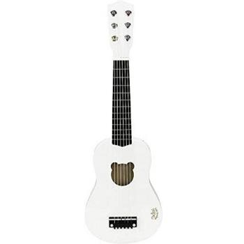 Vilac 8375-Guitarra Partir de 3 años, Color Blanco