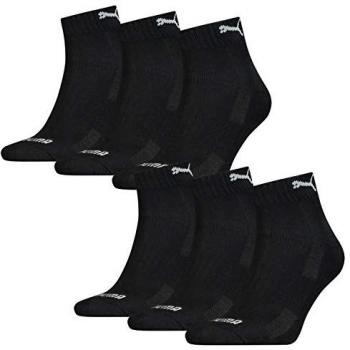 Puma Unisex Cushioned Quarter Socks 12-Pack
