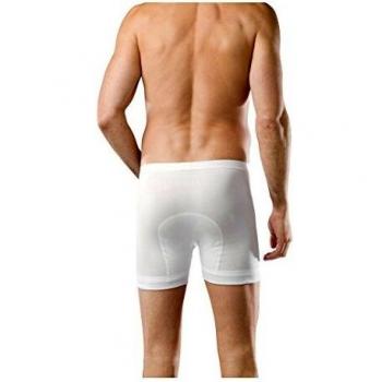 Calzoncillo corto para hombre Schiesser Original Feinripp blanco con abertura, 2 unidades