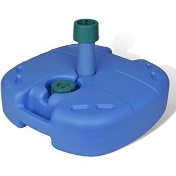 vidaXL Base portátil rellenable de Agua/Arena para la sombrilla