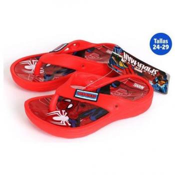 Chanclas Verano Infantiles Spiderman Talla 28