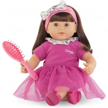 Muñeca Corolle Alice 36 cm con cepillo rosa chicle