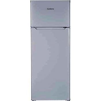 Corberó E-CF2PH14320W Frigorífico 2 Puertas Estático, Dimen. 143 X 55, Capacidad 206L, Tirador Integrado, Puertas Reversibles, 40 dBA, Cajones Crisper, baldas de cristal, Eficiencia Energética F