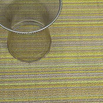 Chilewich - Felpudo, diseño de Rayas, Citron, 18 by 28-Inch
