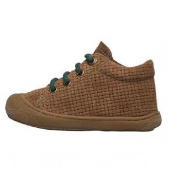Naturino - Botas de niño primeros pasos de ante, color marrón, talla 21