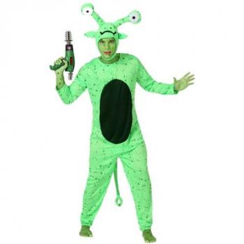Disfraz de Extraterrestre para Hombre Adulto XL - Color Verde