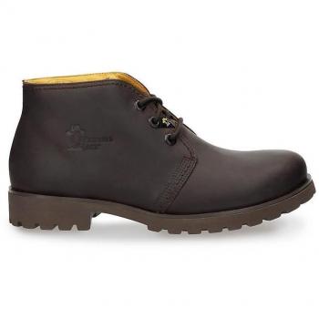 Panama Jack C2 Men's Waterproof Brown Leather Lace-Up Chukka Ankle Boots - Size UK 11