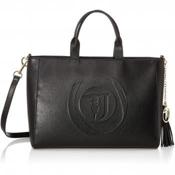 Trussardi JeansFaith Shopper Lg Tumbled EcoleMujerBolso de manoNegro