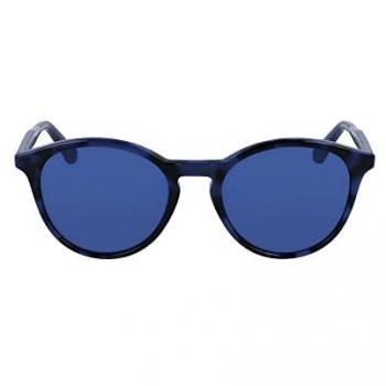 Calvin Klein Unisex Sunglasses CK23510S Blue Havana Bright Blue 52MM CAT3