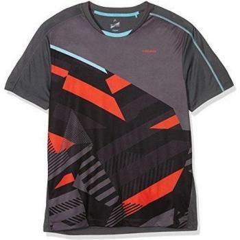Head Vision M Cay - Camiseta para hombre, color gris, talla XL