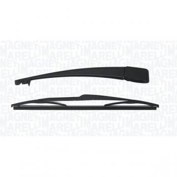 Limpiaparabrisas MAGNETI MARELLI 000723180060 con tecnología de goma avanzada, diseño aerodinámico para reducción de ruido y vibraciones, fácil instalación tipo clip, compatible con múltiples modelos de vehículos y longitud