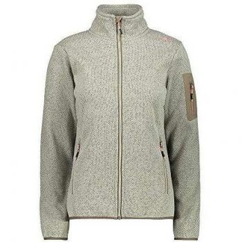 CMP 30h6996 - Chaqueta de punto con capucha para mujer, 10PE Wood-Light Wood, 36