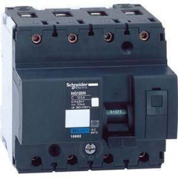 Schneider Electric 18658 NG125N C 4P, 80A