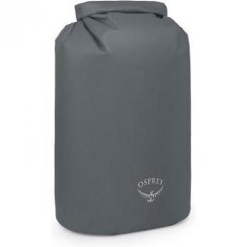 Bolsa estanca Osprey Wildwater Dry 50L gris oscuro, impermeable, capacidad de 50 litros, fabricada en material duradero y resistente al agua, con cierre enrollable para mayor protección, correa ajustable para transporte