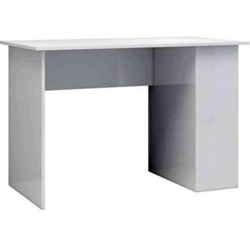 vidaXL Escritorio Blanco Brillante 110 x 60 x 73 cm
