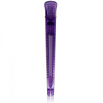 Efalock - Pinza de pelo (1 x 6 unidades), color morado