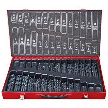 Juego de brocas helicoidales HSS-R 230 piezas 1-13 mm KS Tools