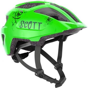 Casco de ciclismo para niños Scott SPUNTO KID en color verde lima
