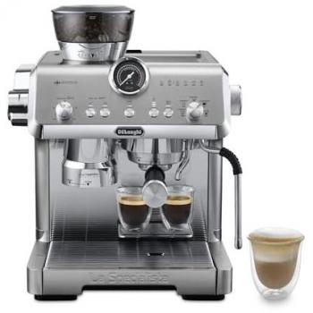 Cafetera Espresso De'Longhi La Specialista Opera EC9555.M con Macinacafé Integrado y Tecnología Cold Brew, Metálica