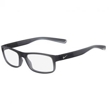 Nike 7090 070 53, Monturas de Gafas para Hombre, Matte Dark Grey/Clear