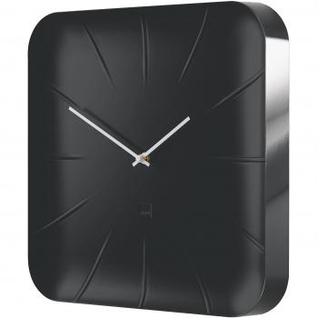 Sigel 948987 - Reloj de pared de diseño, color negro