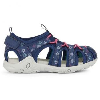 Sandalias Geox Whinberry Marino/Fucsia para Niña y Niño, Talla 26 EU