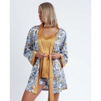 Bata de mujer Admas - Bright Jardin mostaza