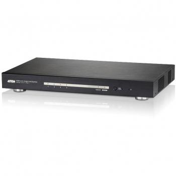 4-Port HDMI HDBaseT Splitter (HDBaseT Class A) - Aten VS1814T 4-Port HDBaseT HDMI Over Single Cat 5 Splitter