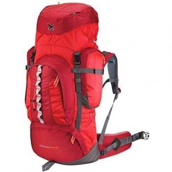 Salewa Cammino 50+10 - Mochila de trekking, color rojo, talla única