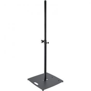 K&M Pro Adjustable Black Speaker Stand 26727