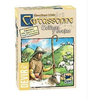 Devir Carcassone colinas y ovejas