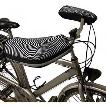 Manoplas Tucano Urbano City Neopreno Comfort y Protección Zebra Negro/Blanco