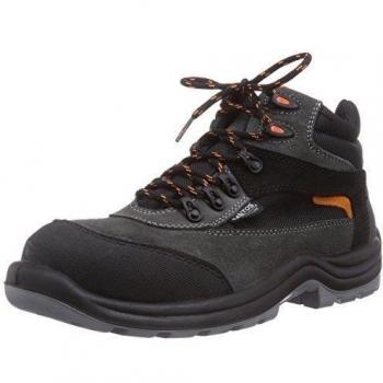 MTS Sicherheitsschuhe  Santos Base+ Montis S1P Flex ÜK 4715 - Calzado de protección unisex, color olivgrün/orange, talla 43