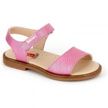 Pablosky 431971 - Sandalias con velcro  infantiles, color rosa, talla 35