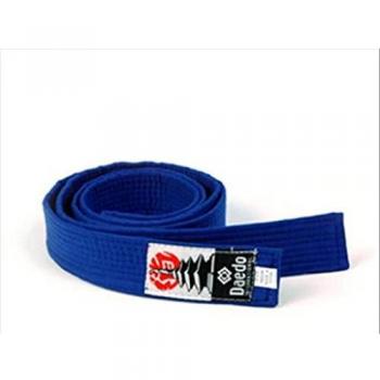 Cinturón de Artes Marciales Noris Competición Unisex Azul, 2.4 m de Algodón