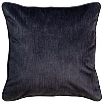 Cojín Gris Oscuro de Terciopelo 45 x 45 cm con Relleno - Aire de Originalidad, BigBuy Home, LOLAhome