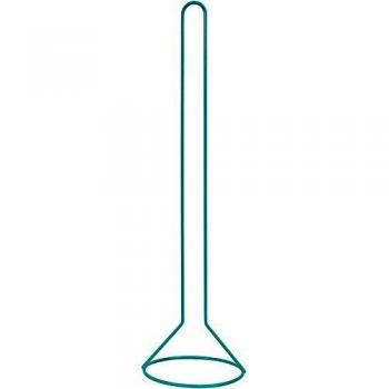 MSV 141336 Soporte Papel Higiénico, Plástico, Verde, 14,5 x 50,5 cm
