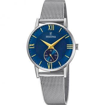 Reloj de mujer Festina Retro F20572/3 con esfera azul