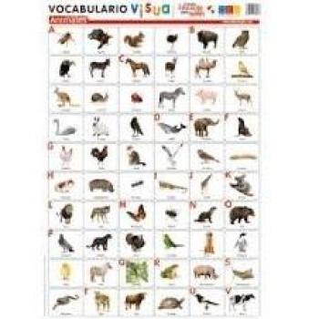 LAMINAS DE VOCABULARIO VISUAL ANIMALES