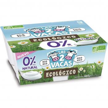 Las 2 Vacas Natural 0% - Paquete de 4 x 115 gr - Total: 460 gr